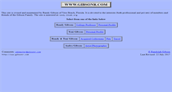 Desktop Screenshot of gibsonr.com