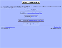 Tablet Screenshot of gibsonr.com